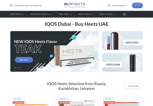 لقطة شاشة لموقع IQOS Dubai - BuyHeets
بتاريخ 15/03/2021
بواسطة دليل مواقع آوليستس