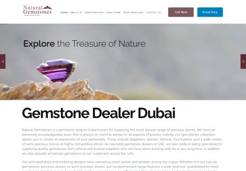 لقطة شاشة لموقع Natural Gemstones Dubai
بتاريخ 30/03/2021
بواسطة دليل مواقع آوليستس