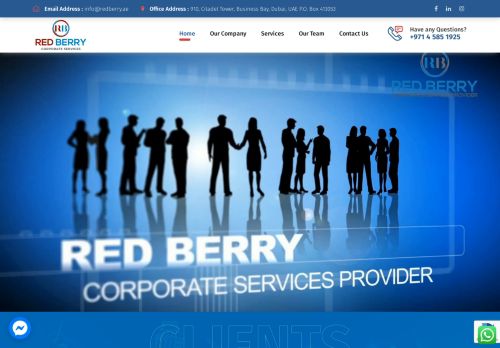 لقطة شاشة لموقع Red Berry Corporate Services
بتاريخ 28/07/2021
بواسطة دليل مواقع آوليستس