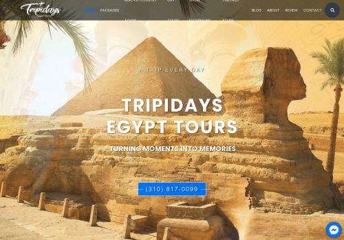 لقطة شاشة لموقع TRIPIDAYS EGYPT TOURS
بتاريخ 26/10/2021
بواسطة دليل مواقع آوليستس