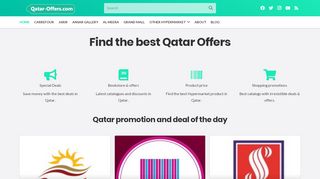 لقطة شاشة لموقع Qatar offers and discounts
بتاريخ 21/12/2019
بواسطة دليل مواقع آوليستس