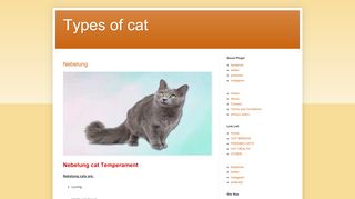 لقطة شاشة لموقع types of cat
بتاريخ 19/02/2020
بواسطة دليل مواقع آوليستس