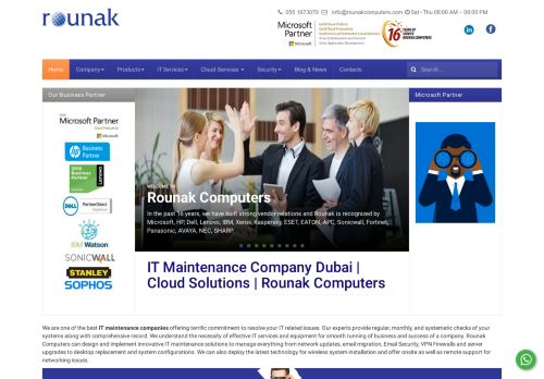 لقطة شاشة لموقع Rounak Computers رونق للكمبيوتر
بتاريخ 20/08/2020
بواسطة دليل مواقع آوليستس