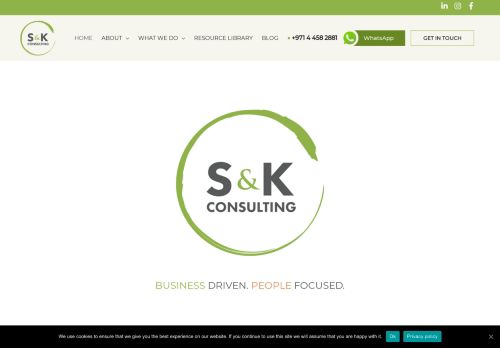 لقطة شاشة لموقع S&K Consulting للموارد البشرية
بتاريخ 26/08/2020
بواسطة دليل مواقع آوليستس