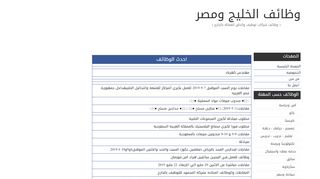 لقطة شاشة لموقع وظائف الخليج ومصر
بتاريخ 22/09/2019
بواسطة دليل مواقع آوليستس