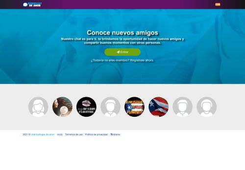 لقطة شاشة لموقع chat burbujas de amor
بتاريخ 07/02/2021
بواسطة دليل مواقع آوليستس